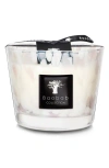 Baobab Collection White Pearls Candle In Pink/white