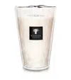 Baobab Collection White Pearls Maxi Candle In White