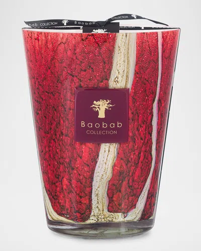 Baobab Collection Woods Risoud 5-wick Max 24 Candle, 5.2 Kg In Red