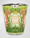 Baobab Collection X Tomorrowland 2024 4-wick Max 16 Candle, 81.1 Oz. In Green &amp; Pink