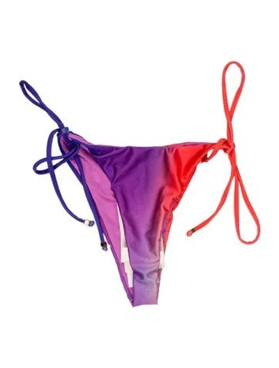 Pre-owned Baobab Colorblock Pattern Bottoms In Purple