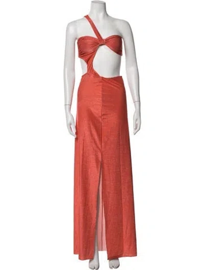 Pre-owned Baobab Cutout Accent One-piece W/ Tags In Orange