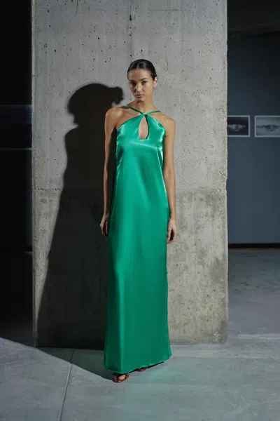 Baobab Dalia Maxi Dress In Clover