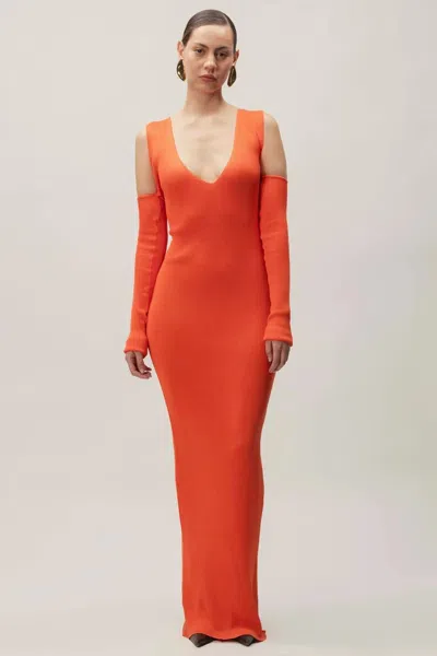 Baobab Eloisa Maxi Dress In Orange