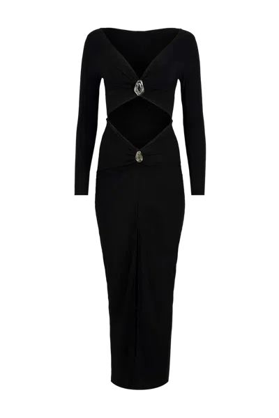 Baobab Fiore Maxi Dress In Black