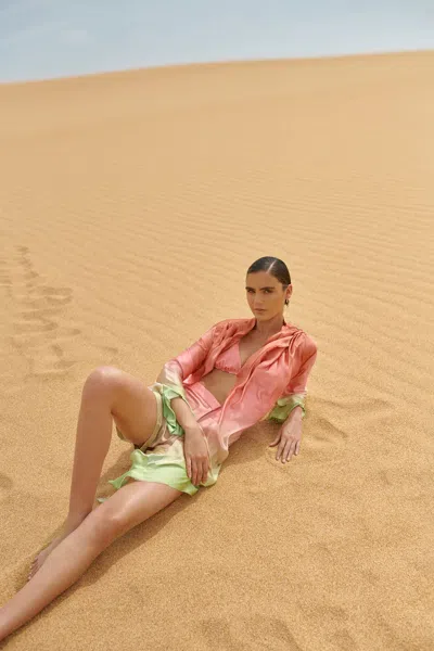 Baobab Gaia Bikini Top In Pink