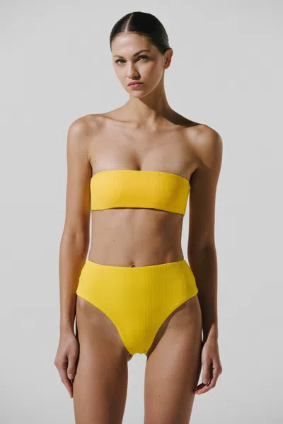 Baobab Galo Bikini Bottom In Yellow