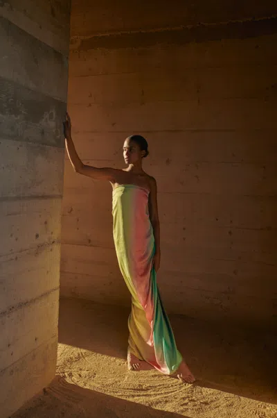 Baobab Gianni Maxi Dress In Multi