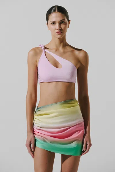 Baobab Gianni Mini Skirt In Green