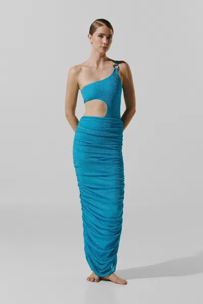 Baobab Gioia Maxi Skirt In Blue
