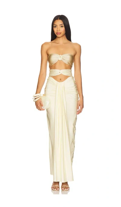 Baobab Giselle Dress In White