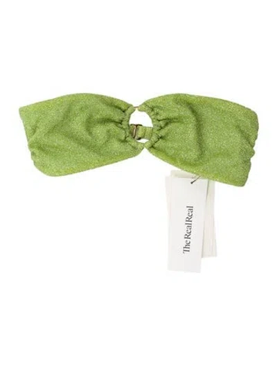 Pre-owned Baobab Glitter Accents Top W/ Tags In Green