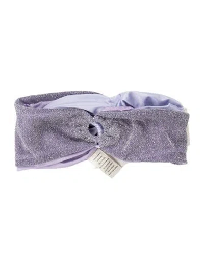 Pre-owned Baobab Glitter Accents Top W/ Tags In Purple