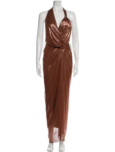 Pre-owned Baobab Halterneck Long Dress W/ Tags