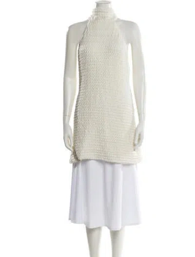 Pre-owned Baobab Halterneck Sleeveless Top W/ Tags In White