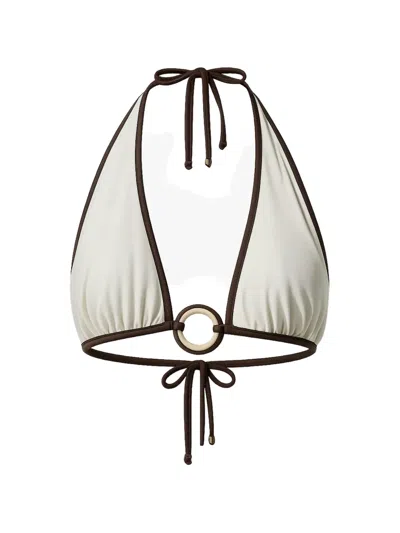 Baobab Helena Ring-detail Bikini Top In Black