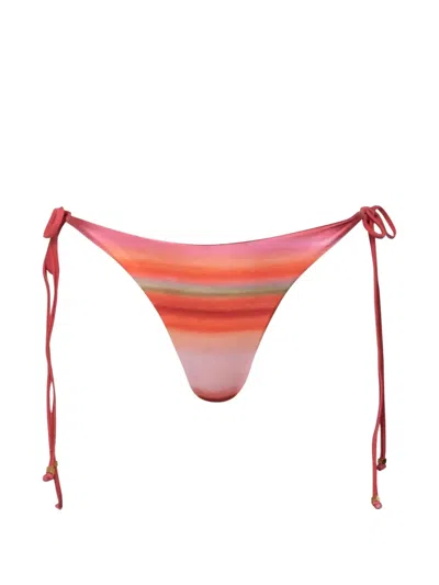 Baobab Itala Self-tie Bikini Bottom In Rosa