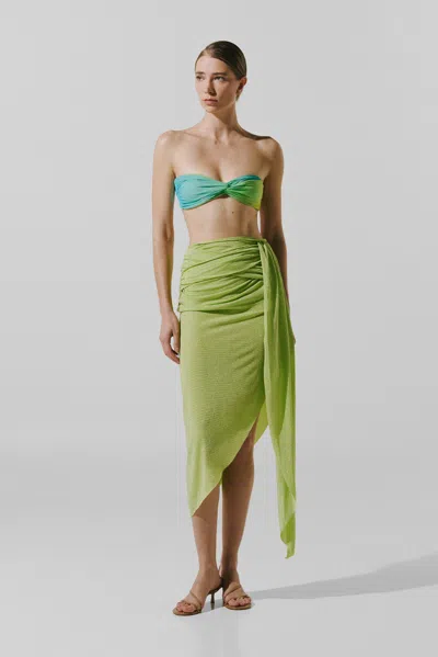 Baobab Jasmin Midi Skirt In Green