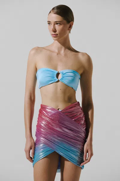 Baobab Jasmin Mini Skirt In Blue