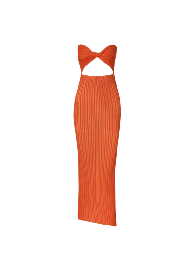 Baobab Jayne Dress In Orange