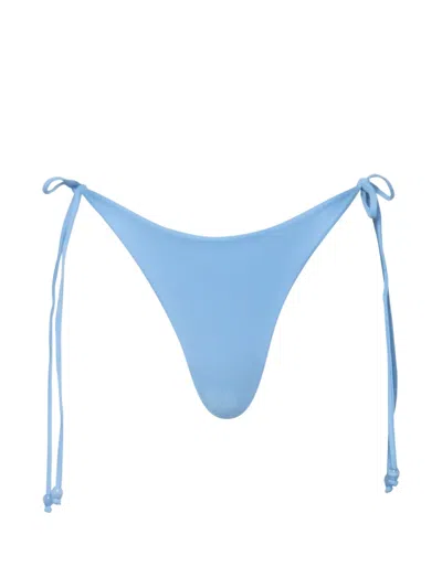Baobab Jelena Self-tie Bikini Bottom In Blue