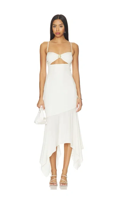 Baobab Josefina Maxi Dress In White