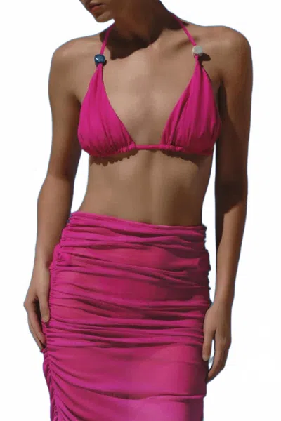 Baobab Kaia Bikini Top In Fuchsia In Pink