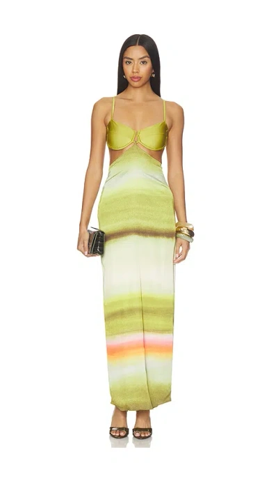 Baobab Kalina Maxi Dress In Multi