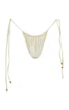 Baobab Kei String Bikini Bottom In White
