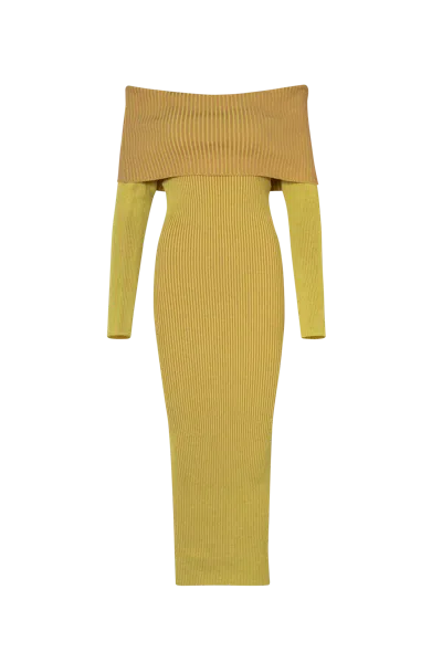 Baobab Kento Dress In Yellow