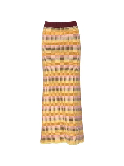 Baobab Kina Elastic-waistband Maxi Skirt In Multi
