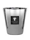 Baobab Logo Candle In Silver