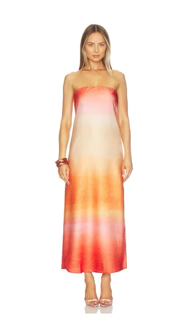 Baobab Lola Maxi Dress In Multi