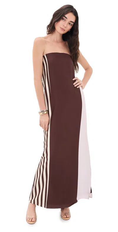 Baobab Lola Maxi Dress Caffe Verde