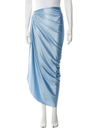 Pre-owned Baobab Long Skirt In Blue