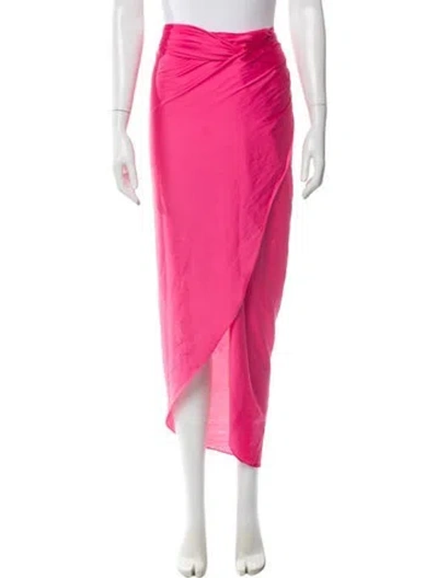 Pre-owned Baobab Long Skirt In Pink