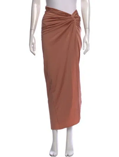 Pre-owned Baobab Long Skirt W/ Tags In Brown