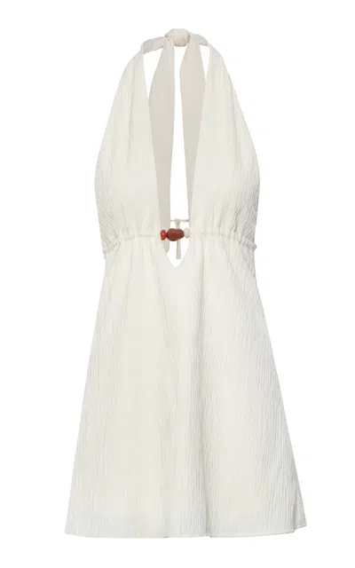 Baobab Louise Mini Dress In White