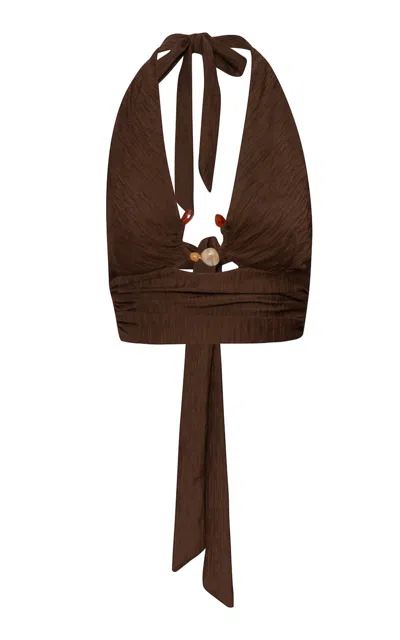 Baobab Louise Top In Brown