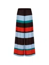 Baobab Lula Striped Trousers In Multi