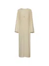 Baobab Luna Bell-sleeves Cut-out Maxi Cover-up In Yellow