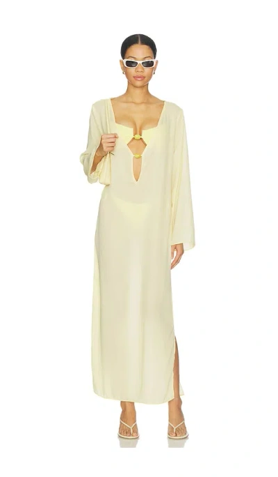 Baobab Luna Maxi Dress In Neutral