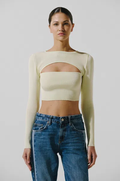 Baobab Macondo Crop Top In Green