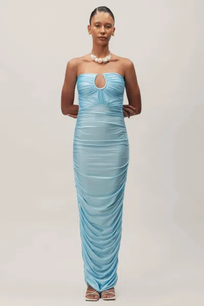 Baobab Magalenha Maxi Dress In Blue