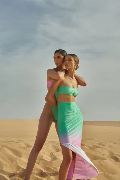 Baobab Mambo Maxi Dress In Green