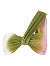 Baobab Maple Bikini Top In Green