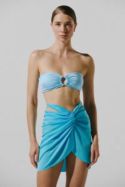 Baobab Maple Mini Pareo In Blue