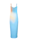 Baobab Medusa Maxi Dress In Blue