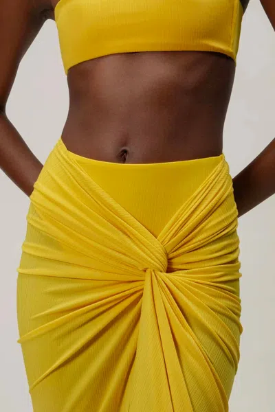 Baobab Mia Midi Pareo In Yellow