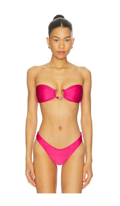 Baobab Nala Bikini Top In Pink